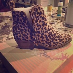 Leopard Booties